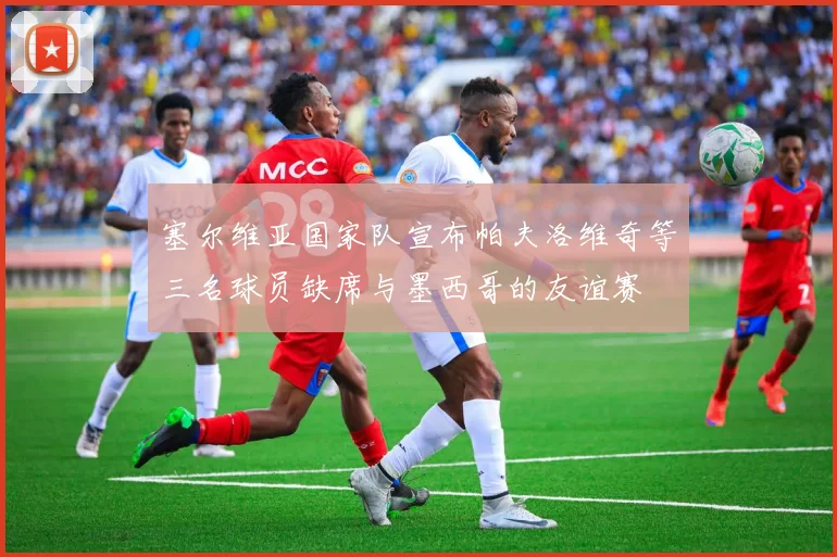 塞尔维亚国家队宣布帕夫洛维奇等三名球员缺席与墨西哥的友谊赛